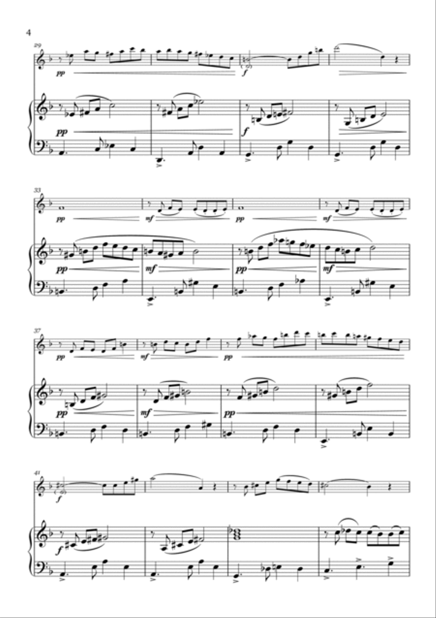 Tango para Mayo Violin Solo scores gallery preview page 4