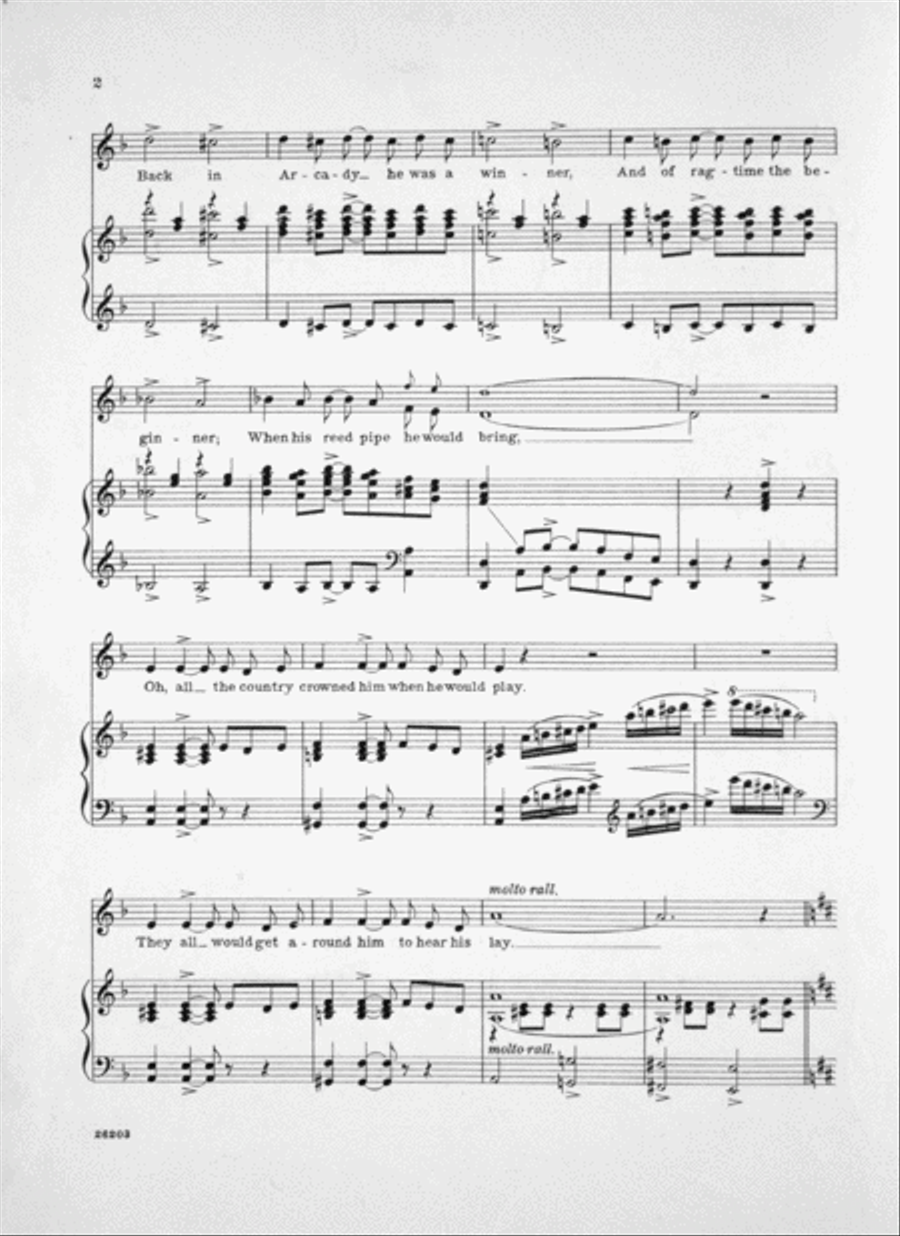 The Ragtime Pipe of Pan Voice scores gallery preview page 3