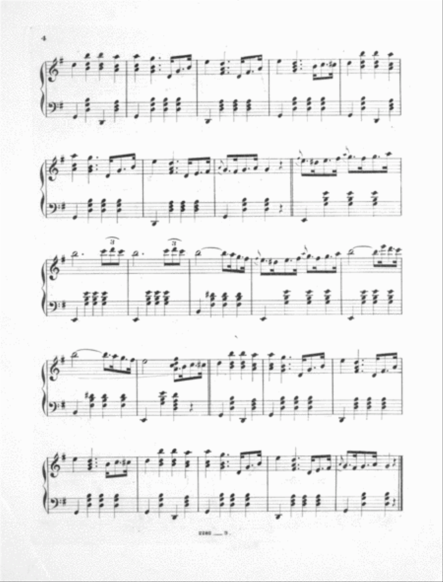 Hoosac Tunnel Schottisch Piano Solo scores gallery preview page 3