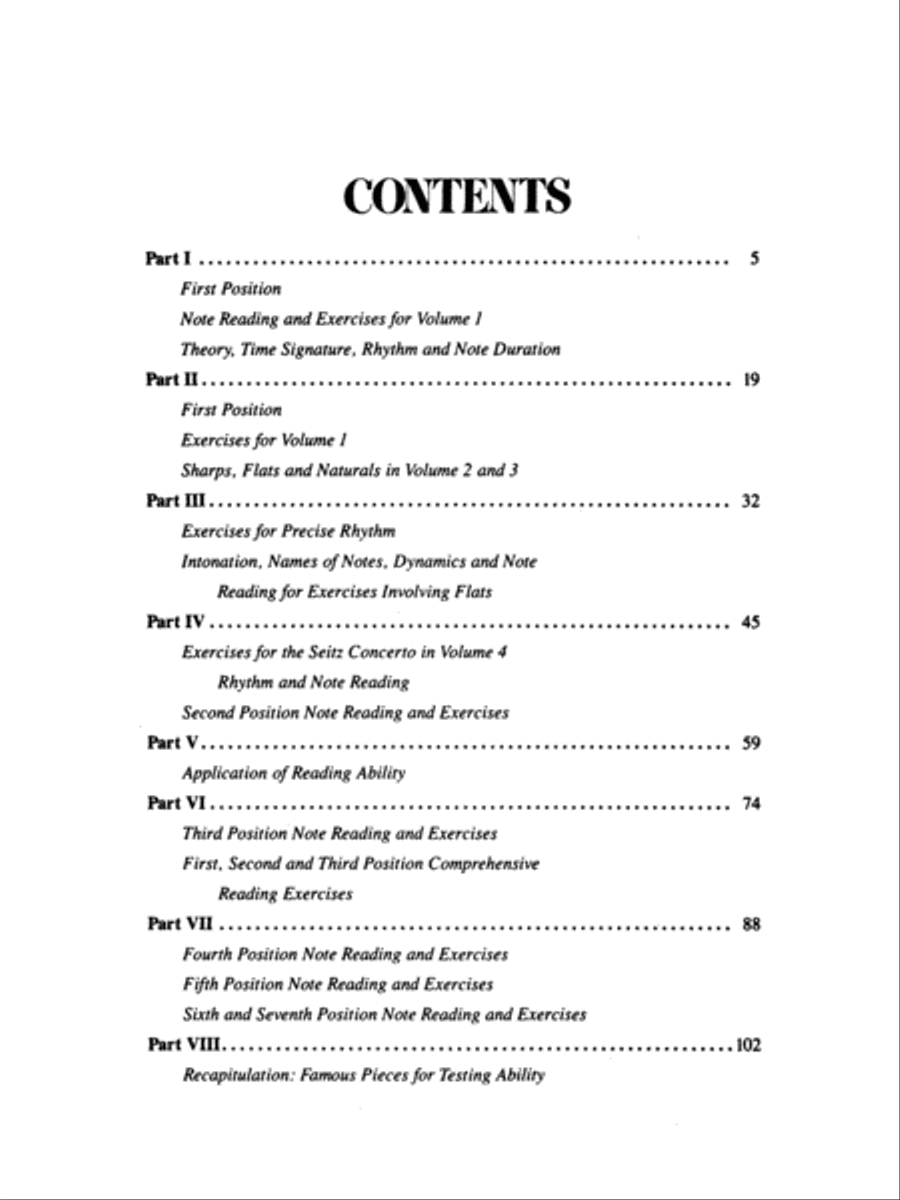 Note Reading for Violin Violin Solo scores gallery preview page 2