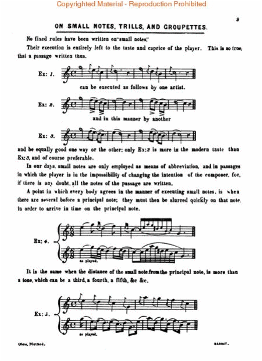 Oboe Method