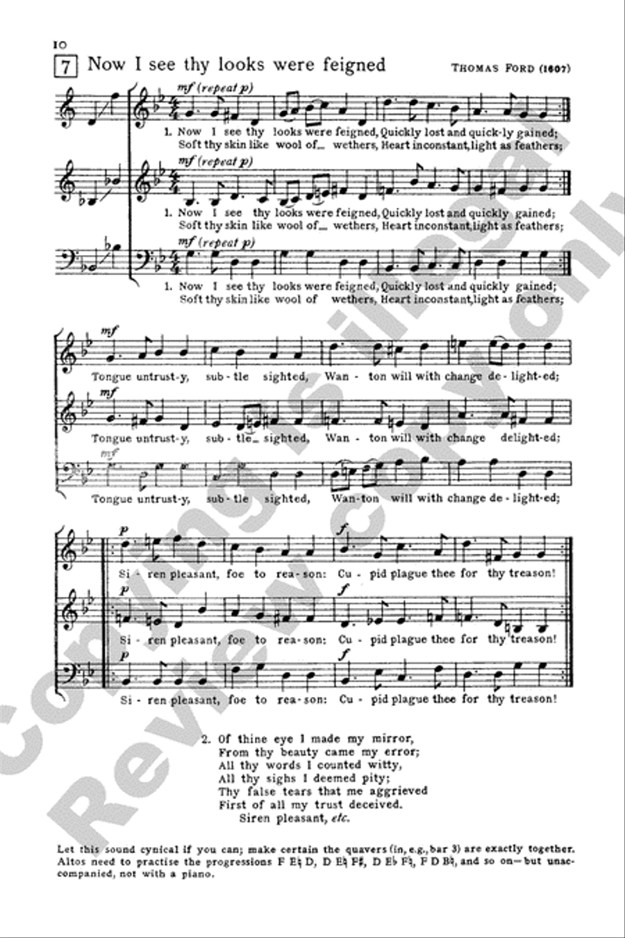 Invitation to Madrigals, Book 1 3-Part scores gallery preview page 31