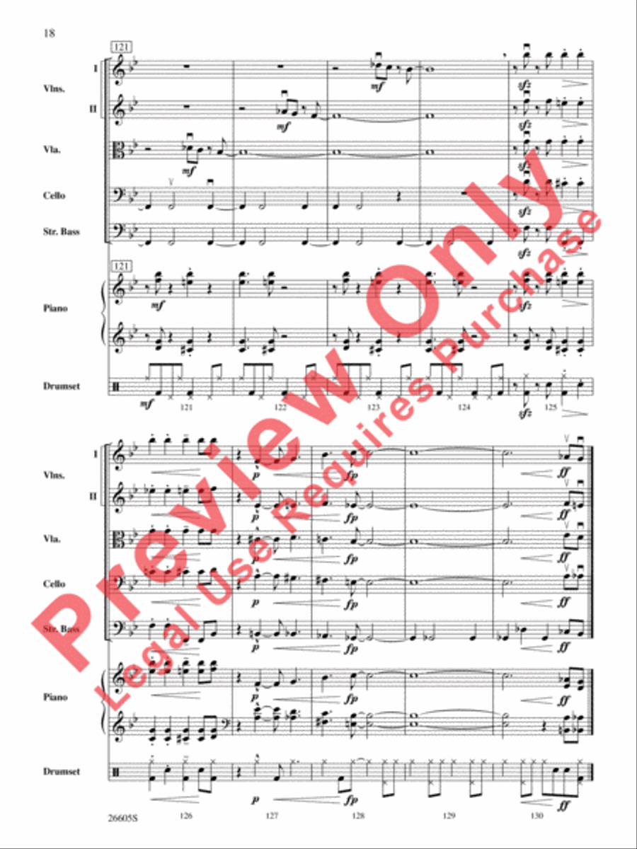I Got Rhythm String Orchestra scores gallery preview page 19