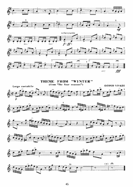 Classical Repertoire for Recorder