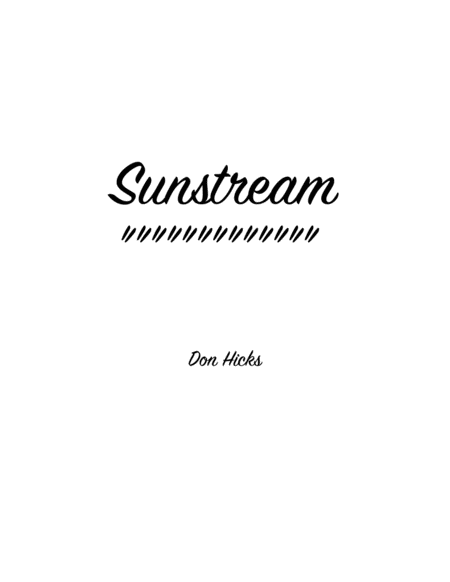 Sunstream image number null