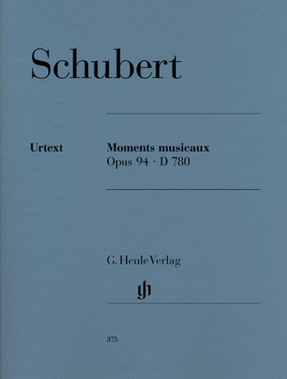 Book cover for Moments Musicaux Op. 94 D 780