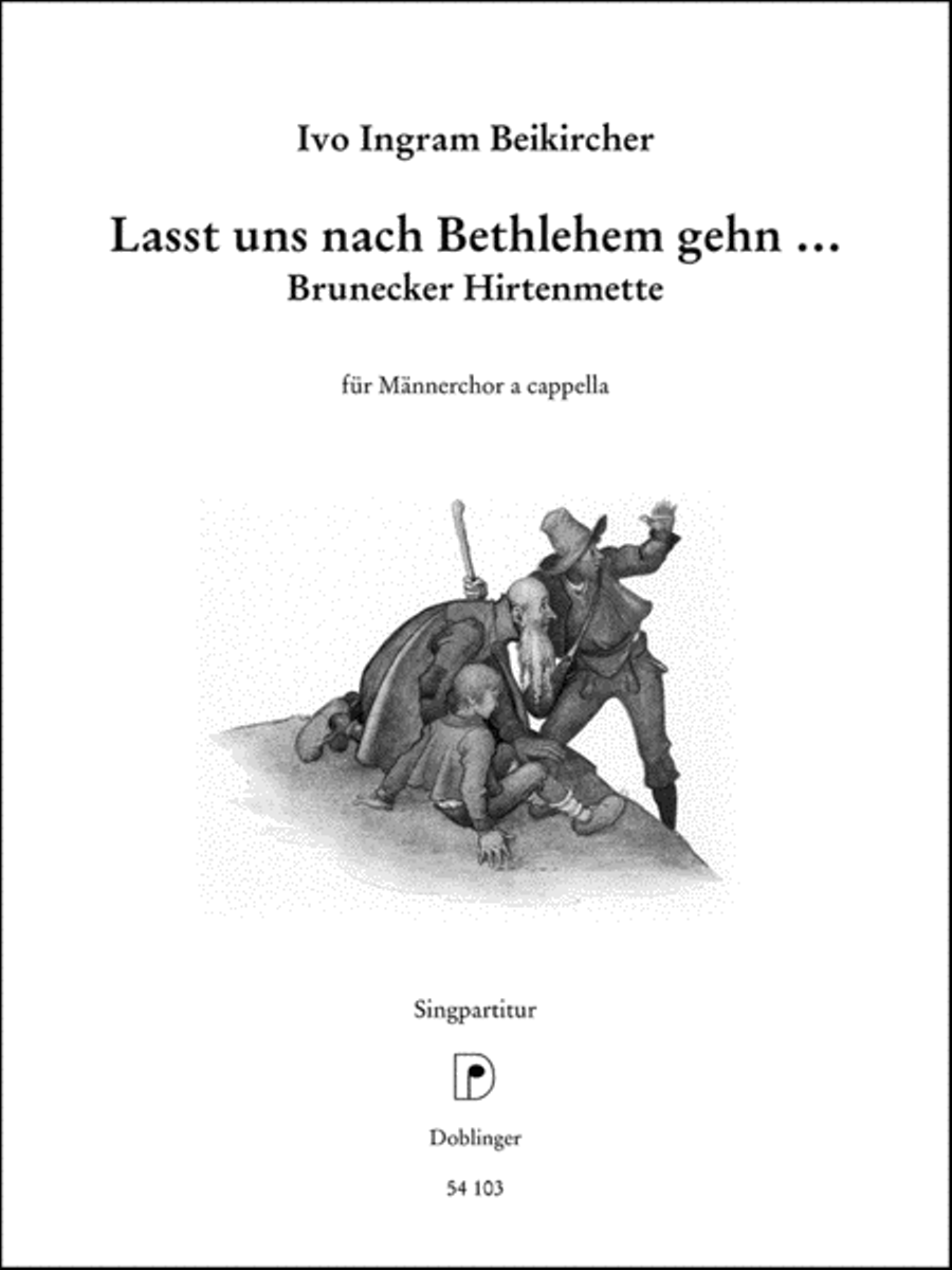 Lasst uns nach Bethlehem gehen TTBB scores gallery preview page 1