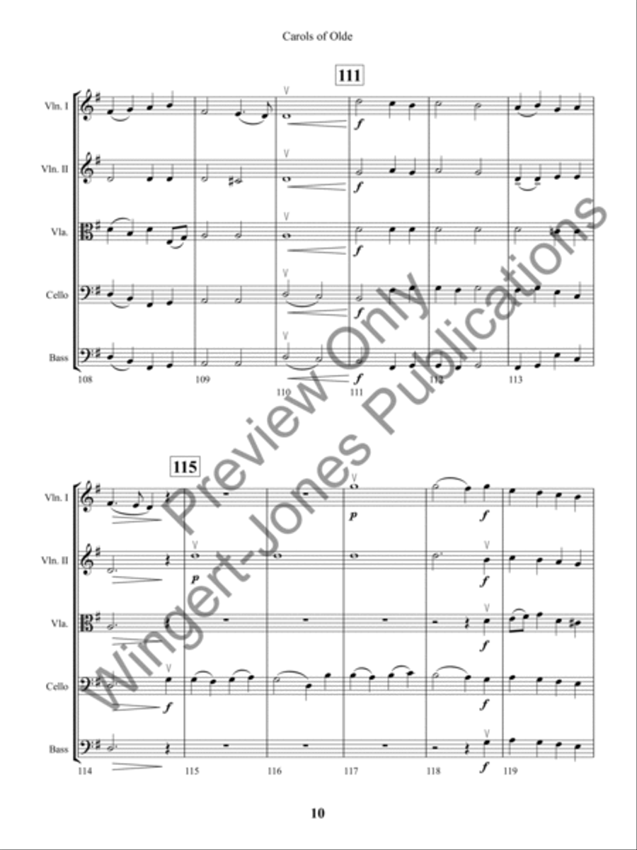 It's Me, It's Me (Score) String Orchestra scores gallery preview page 13