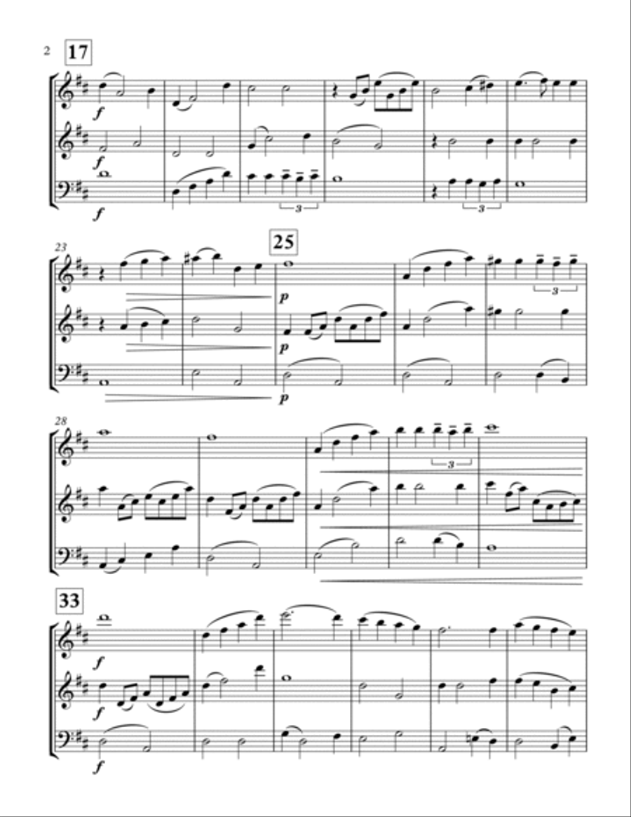 Love Walked In String Trio scores gallery preview page 2