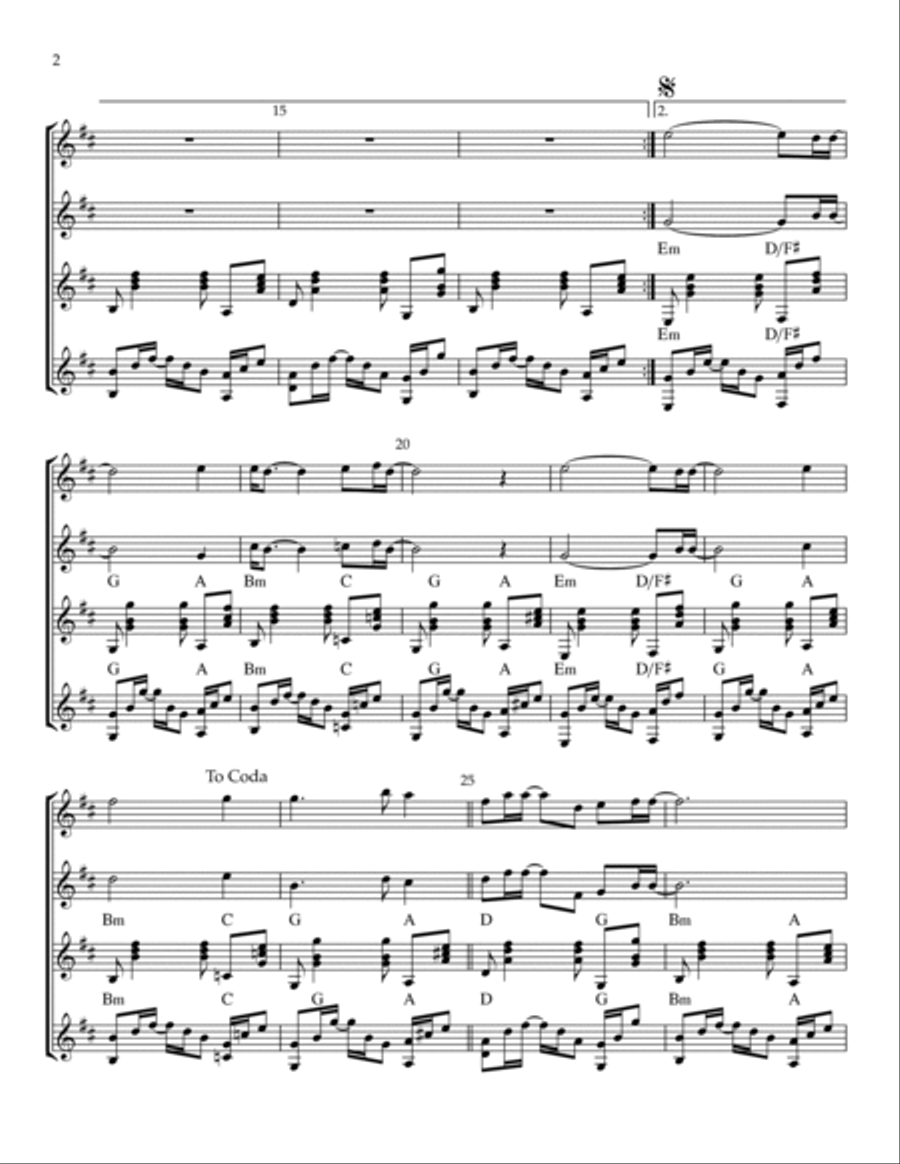 Strong Enough Guitar scores gallery preview page 2