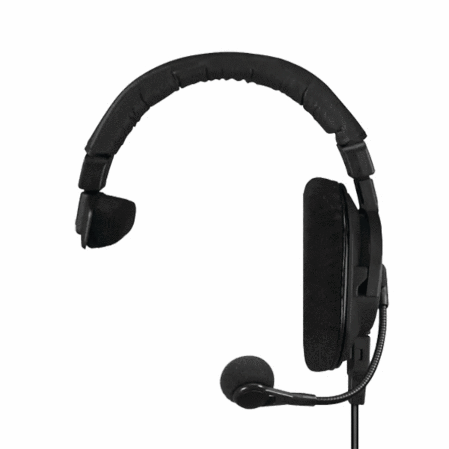 Book cover for DT 280 Single-Ear Headset with Dynamic Microphone for Broadcast and Intercom (Closed)