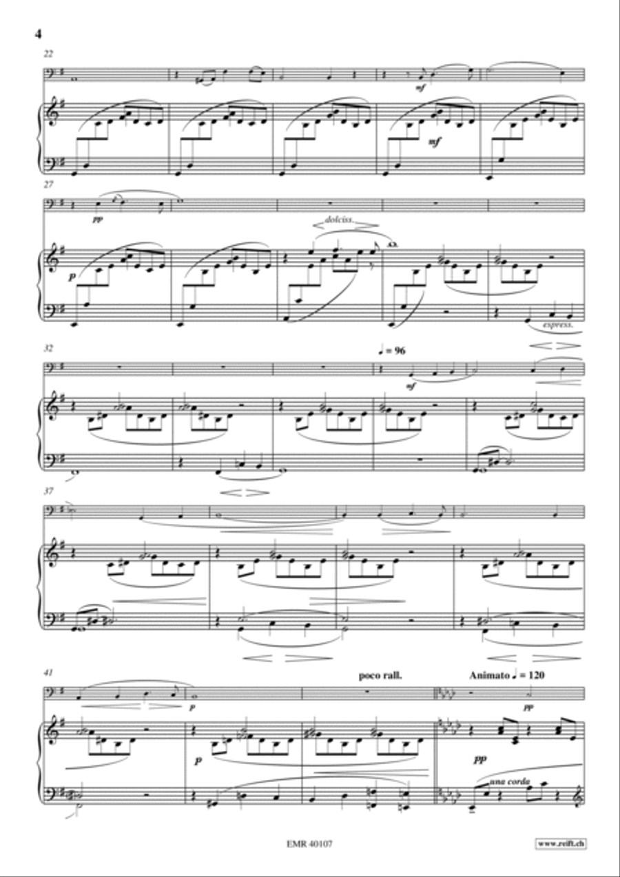 Romance Trombone scores gallery preview page 4
