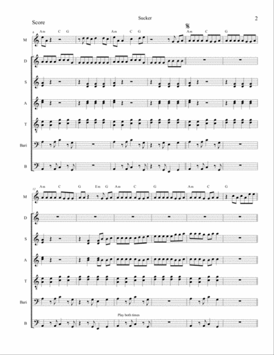 Sucker Percussion Ensemble scores gallery preview page 6
