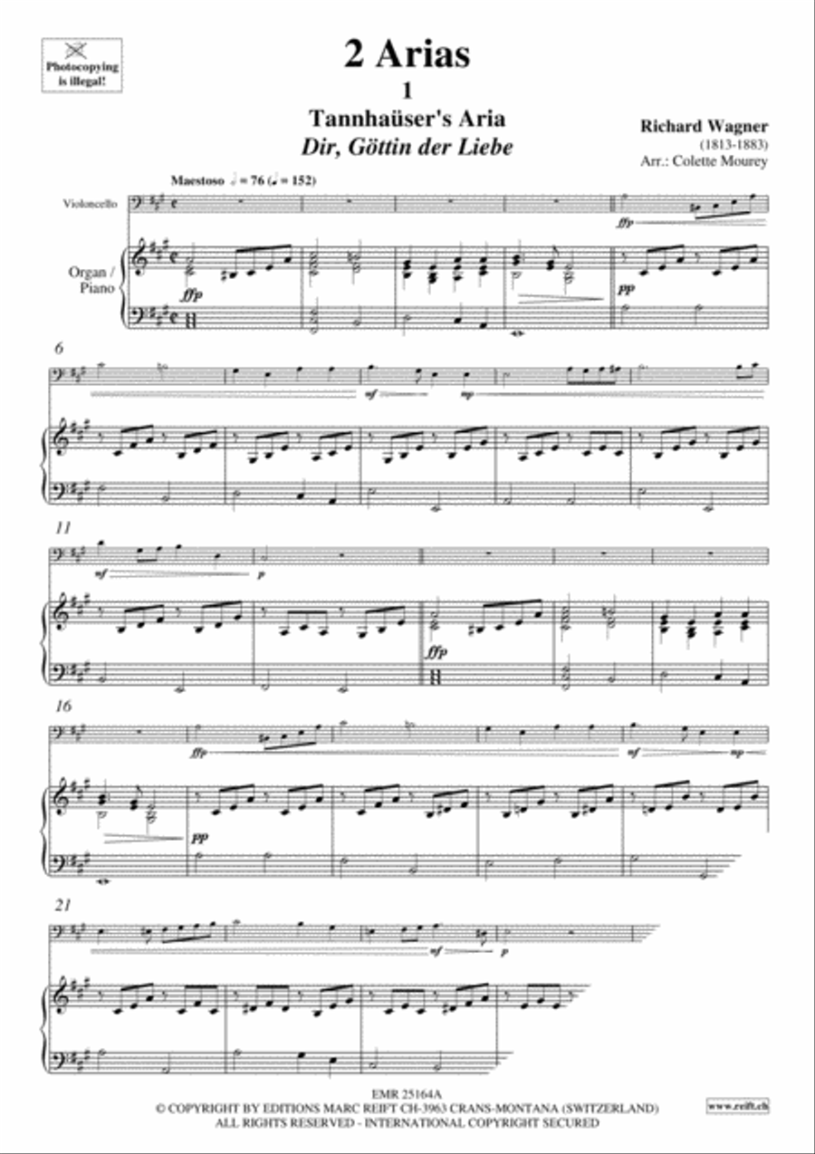 2 Arias 2 Arias Organ scores gallery preview page 3