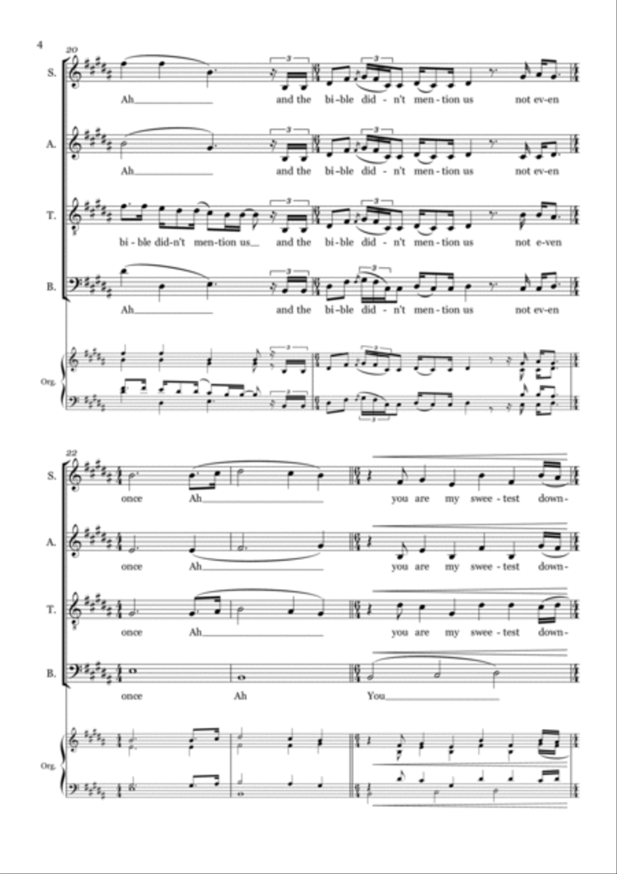 Samson 4-Part scores gallery preview page 4