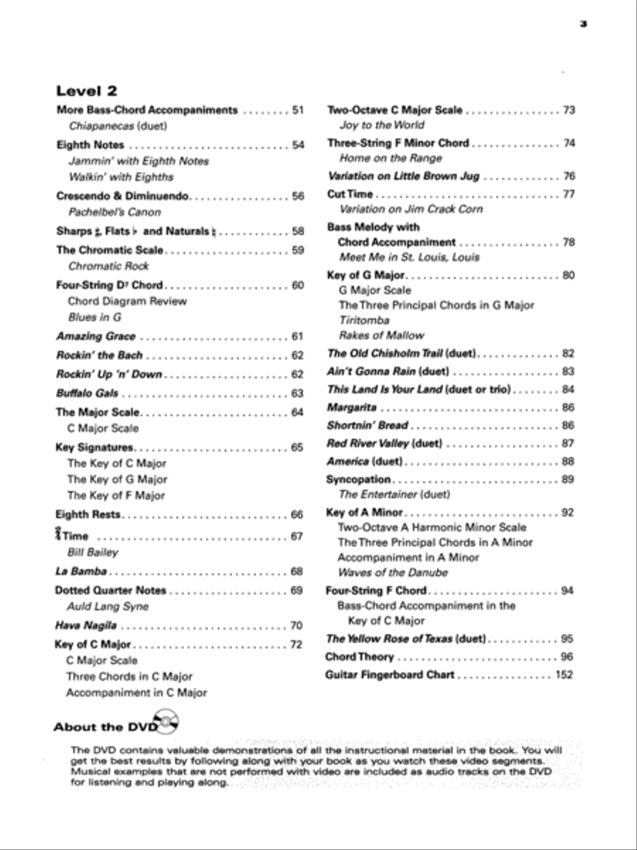 Alfred's Max: Learn to Play Guitar Complete (Book and DVD) Easy Guitar scores gallery preview page 3