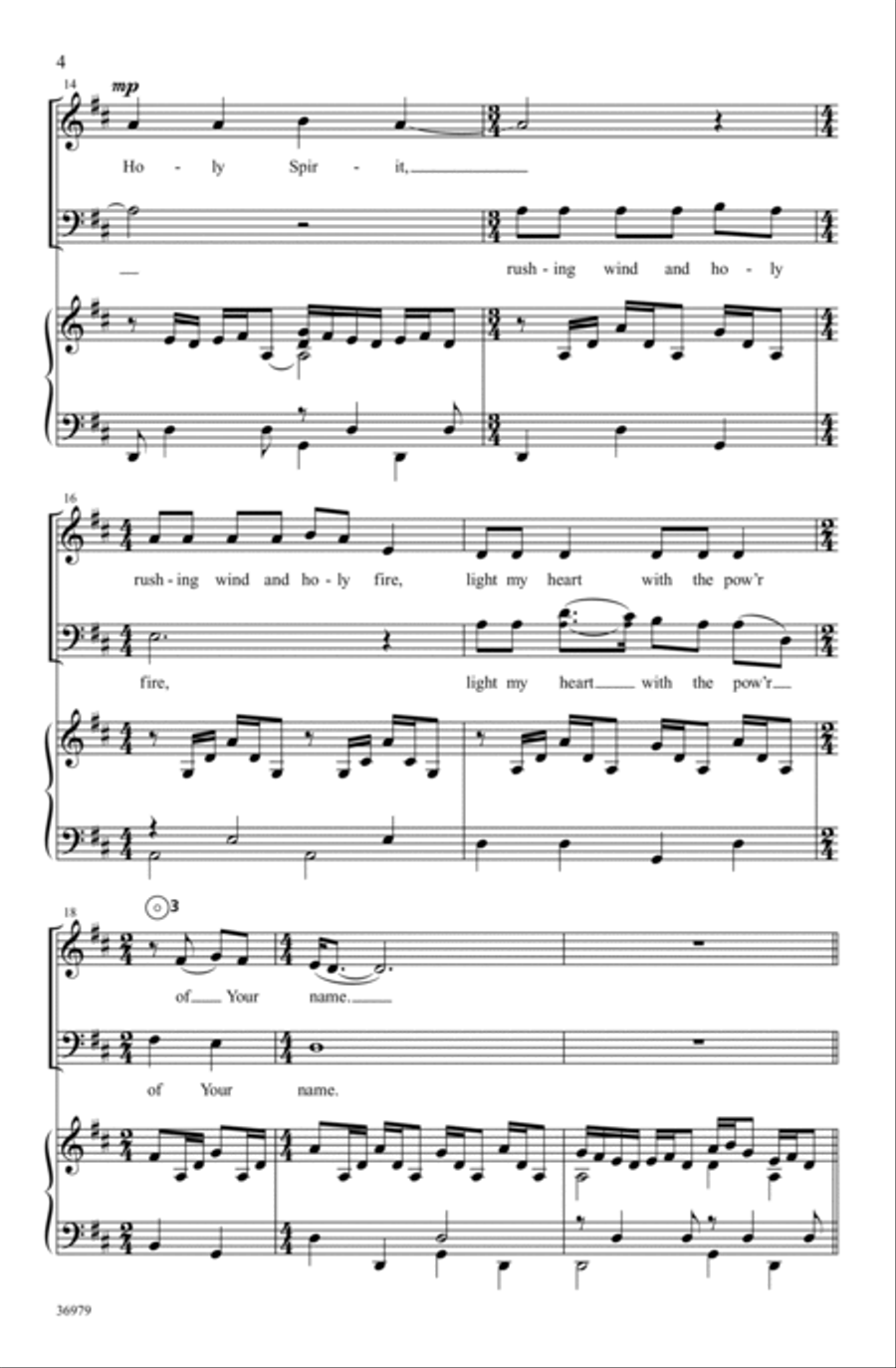 The Flame Choir scores gallery preview page 4