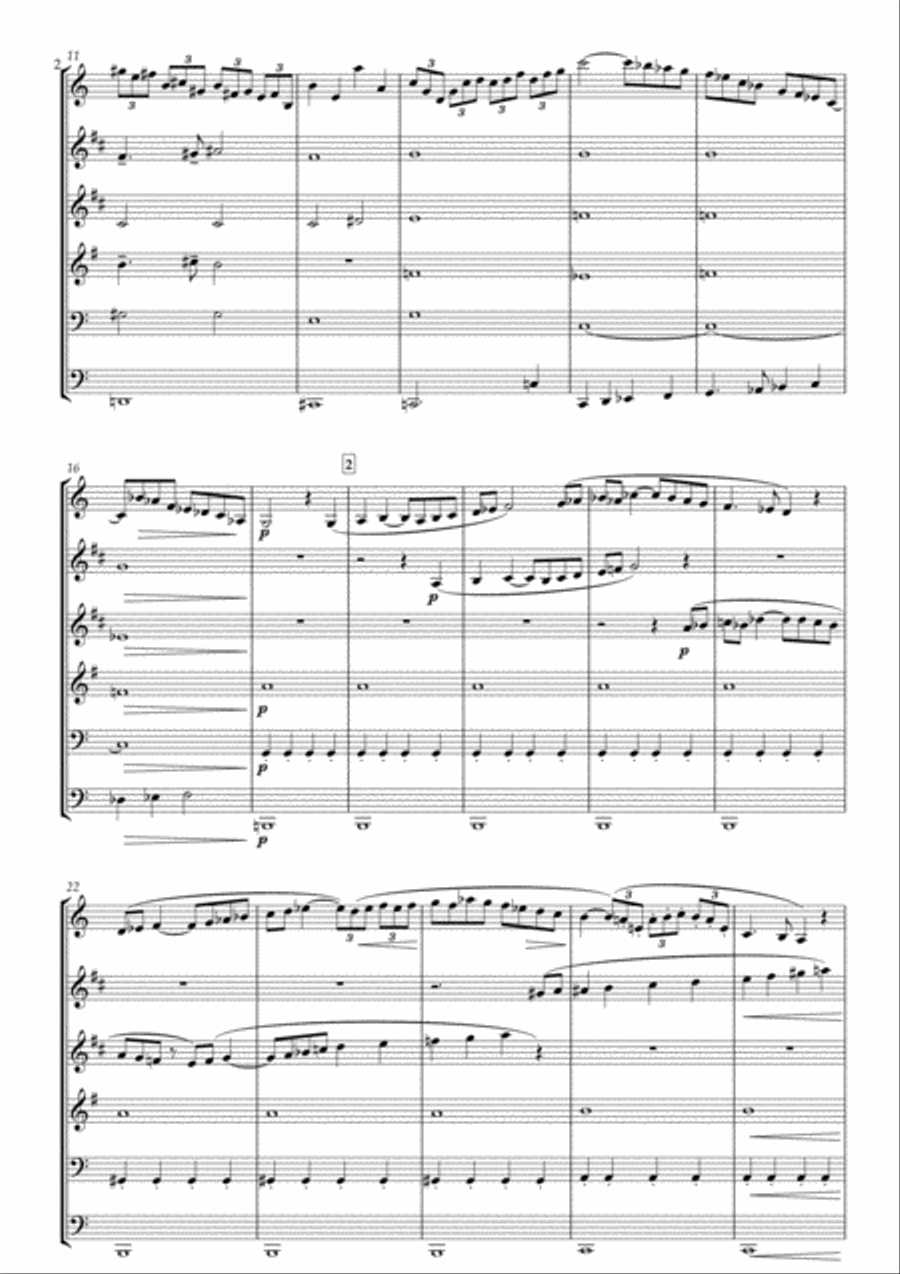 Intrada Brass Ensemble scores gallery preview page 2