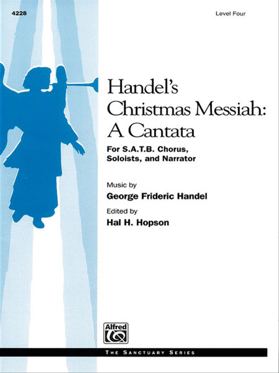 Handel's Christmas Messiah: A Cantata 4-Part scores gallery preview page 1