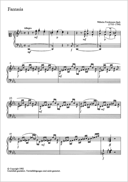 Hassler: Fantasia and three Sonatas, vol. I