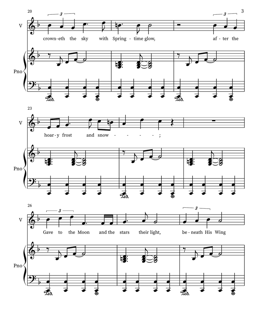 The Eternal Hills Voice scores gallery preview page 3