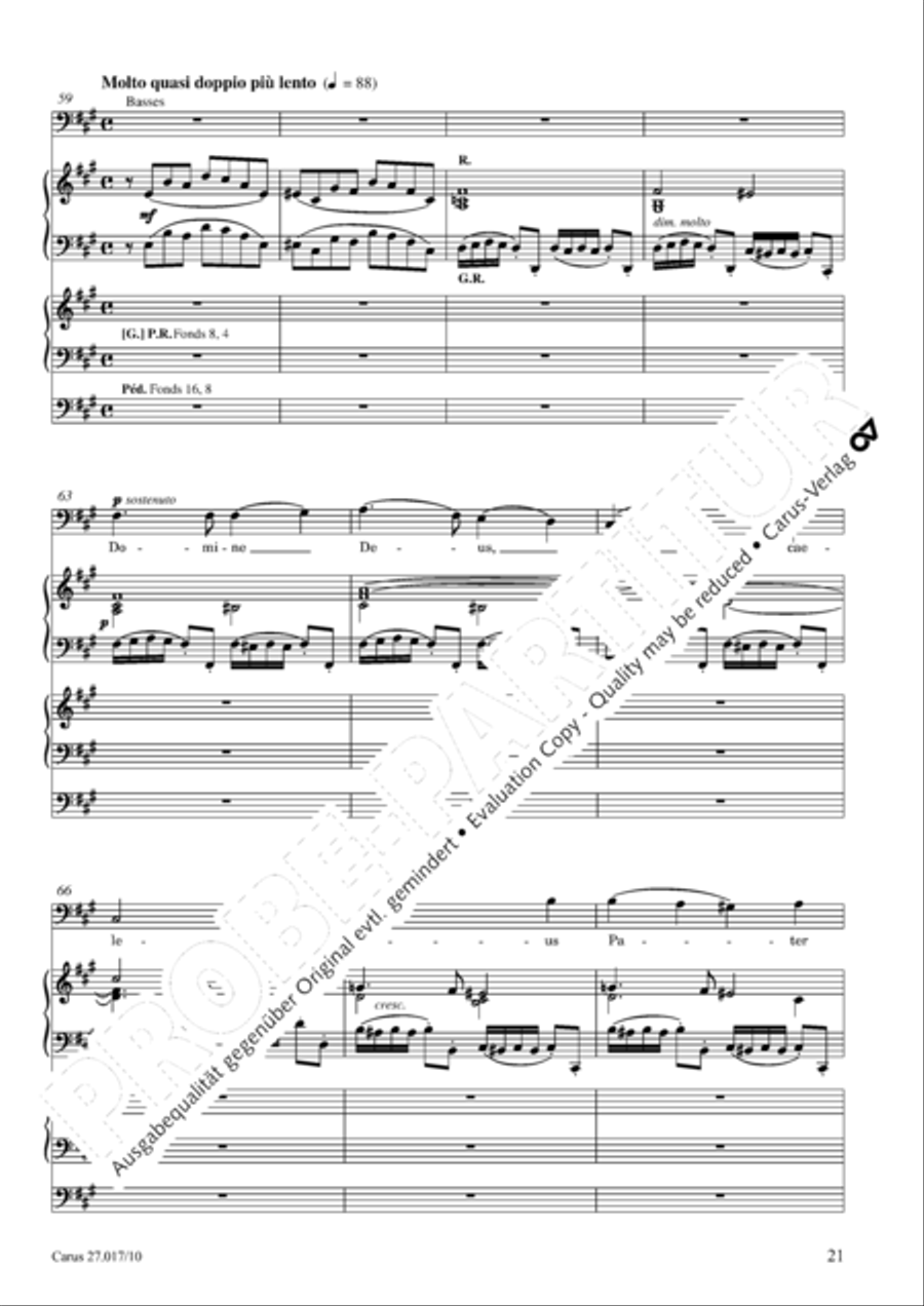 Messe solennelle en ut diese mineur 4-Part scores gallery preview page 22