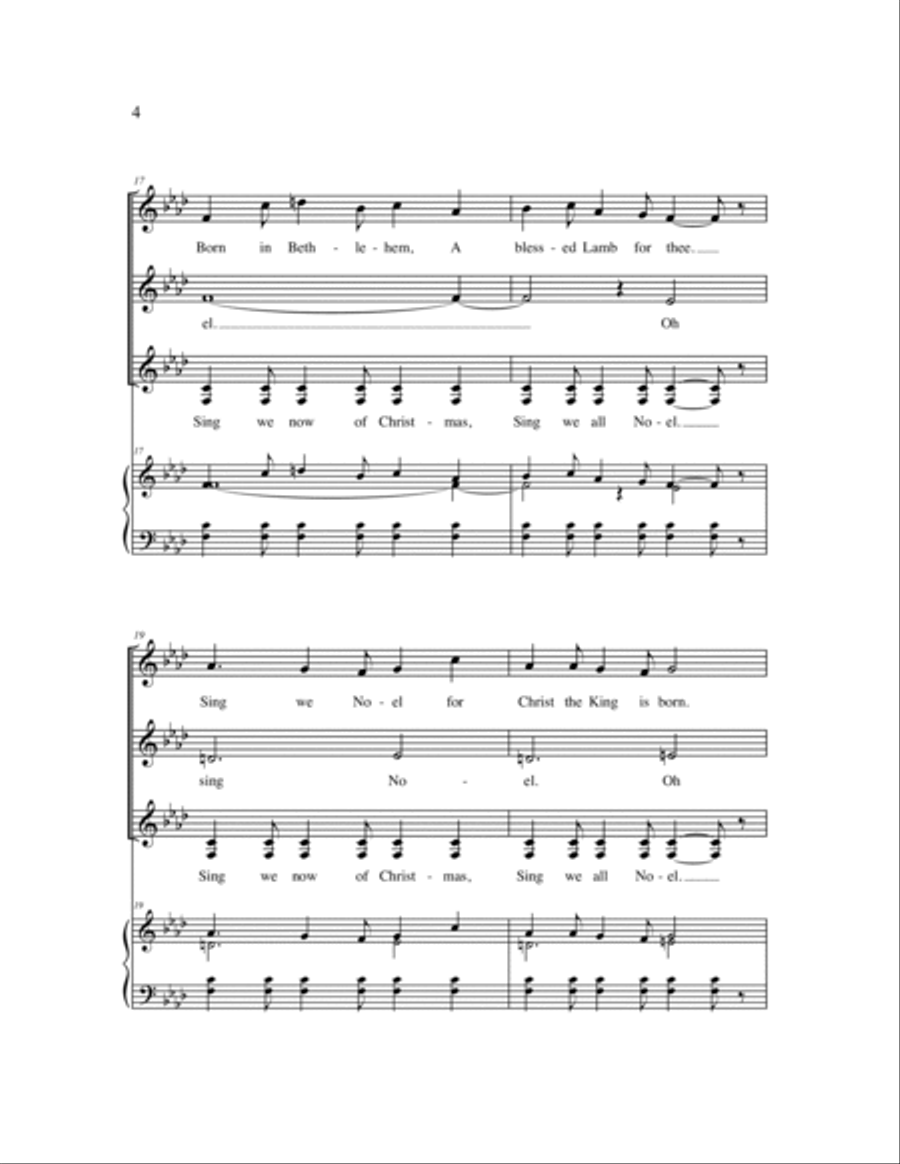 Sing We Now of Christmas Sing We Now of Christmas SSAA scores gallery preview page 13