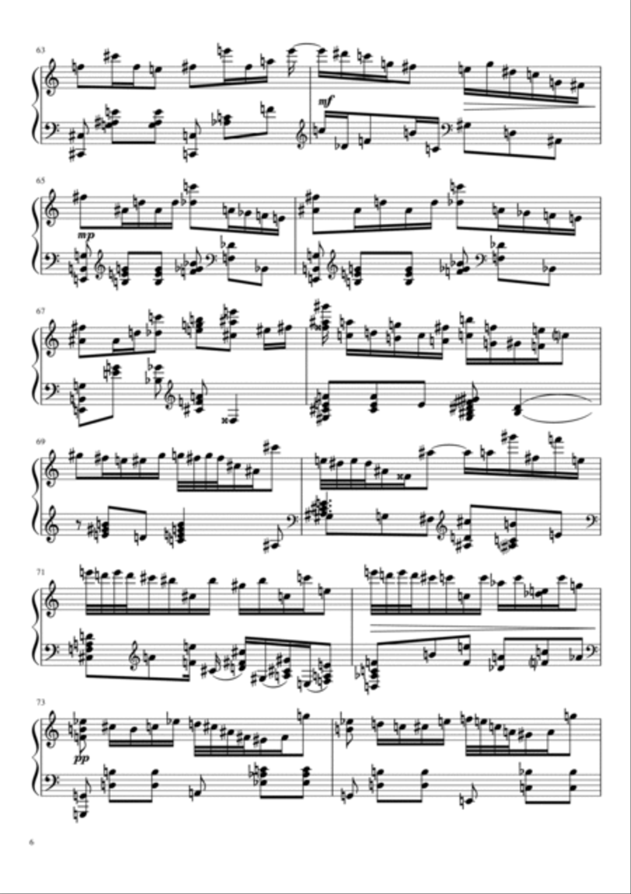 Legend #10 Piano Solo scores gallery preview page 6