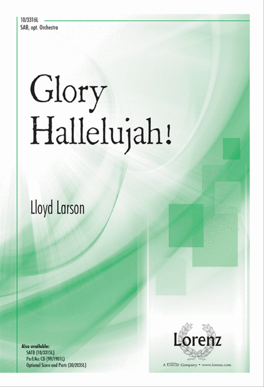 Book cover for Glory Hallelujah!