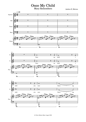 Once My Child (SATB)