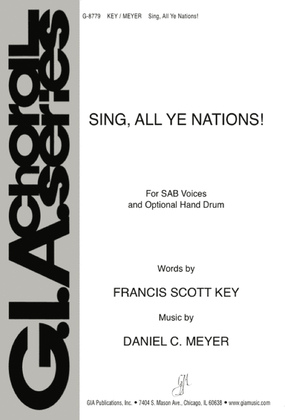 Book cover for Sing, All Ye Nations!
