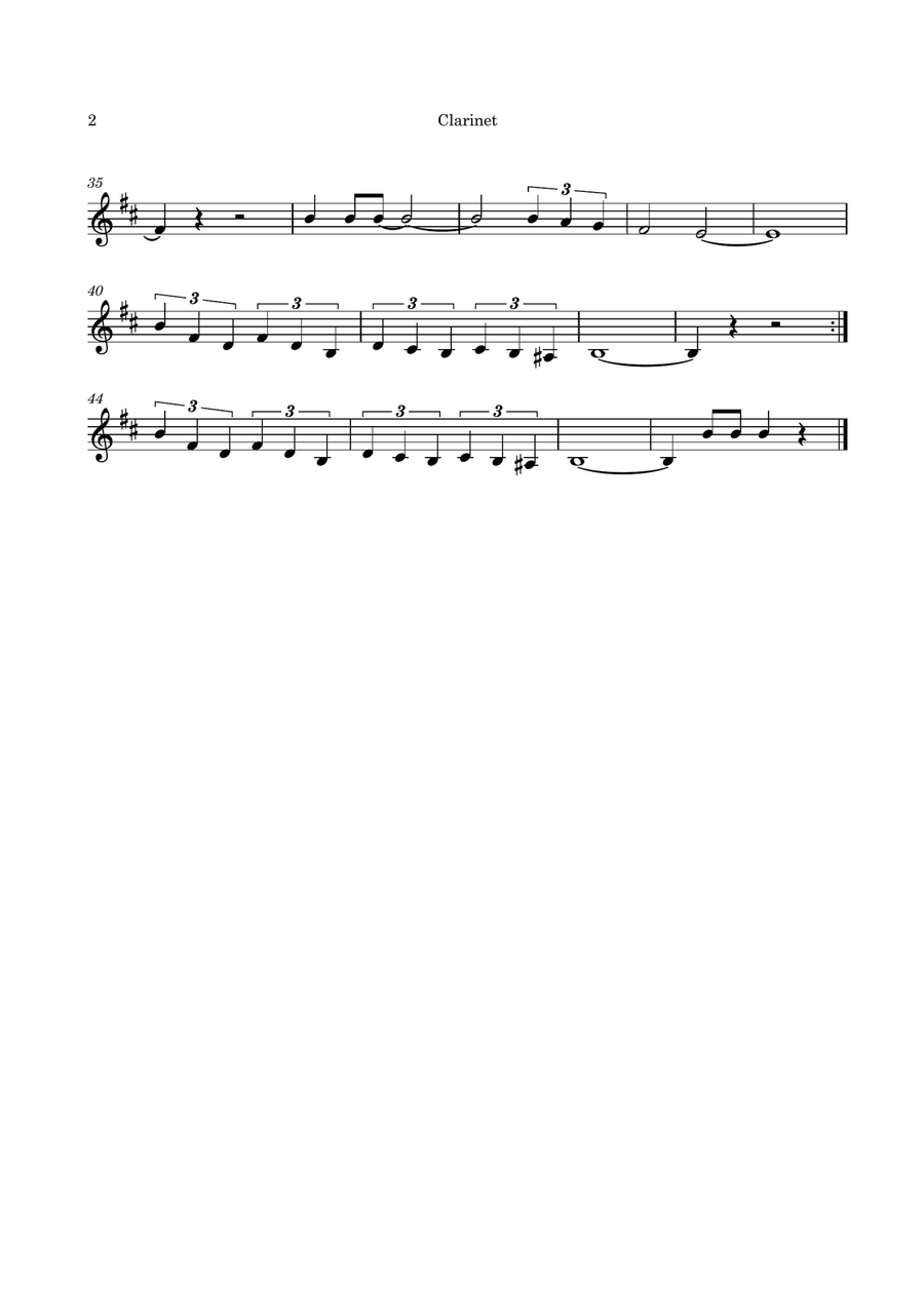 Bésame Mucho Clarinet scores gallery preview page 4