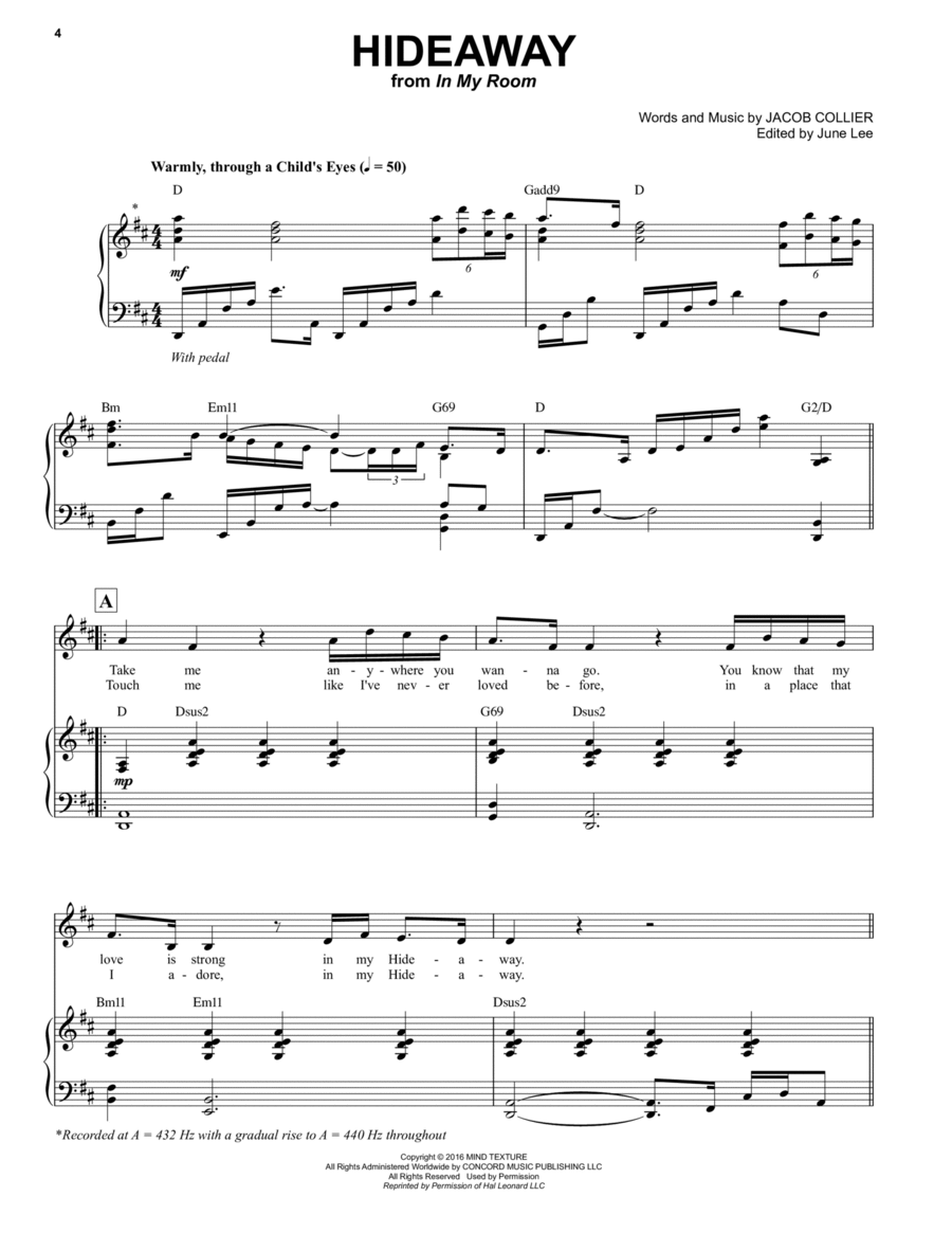 Hideaway Voice scores gallery preview page 1