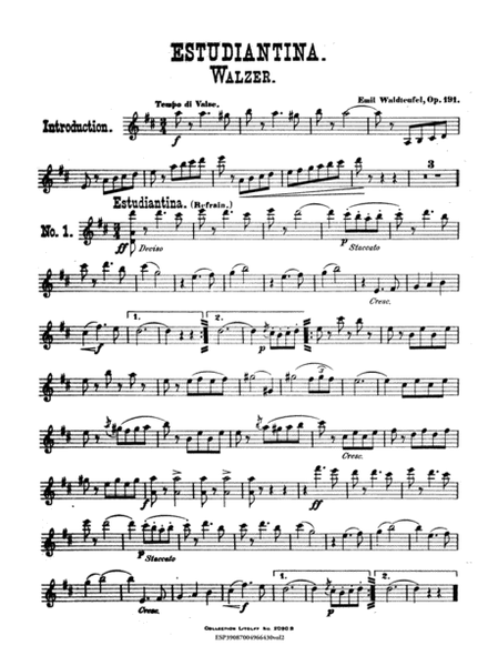 Album der beliebtesten Tanze : arrangirt fur Violine & Pianoforte ; arrangirt fur Flote & Pianoforte Vol.2