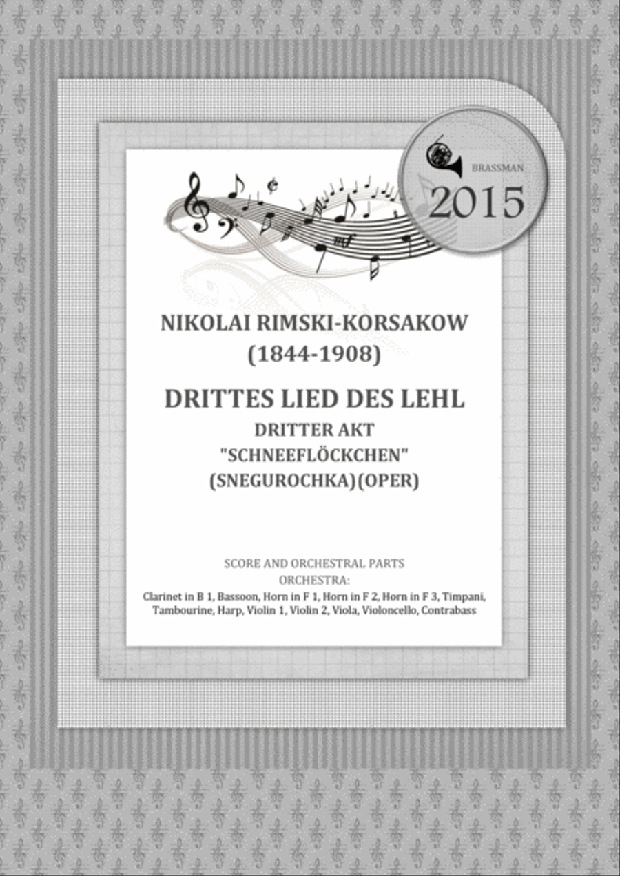DRITTES LIED DES LEHL Dritter Akt 
