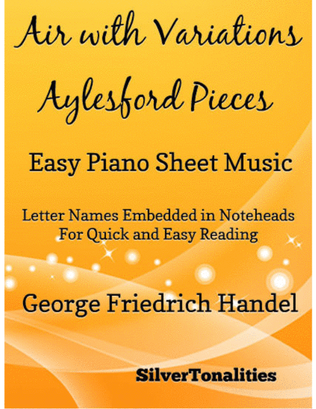 Air With Variations Aylesford Pieces Easy Piano Sheet Music