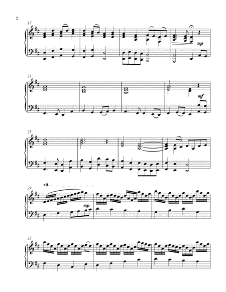 He Leadeth Me (late intermediate piano solo) image number null