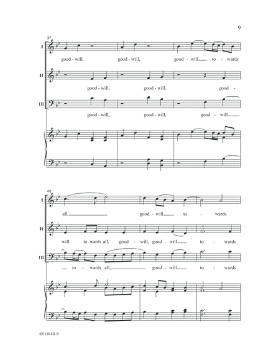 Messiah 3-Part scores gallery preview page 9