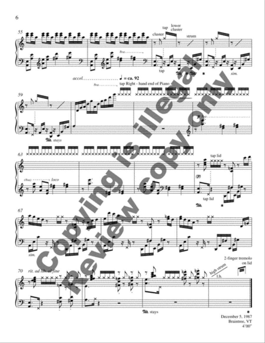 Rhythms from the North Country Piano Solo scores gallery preview page 4