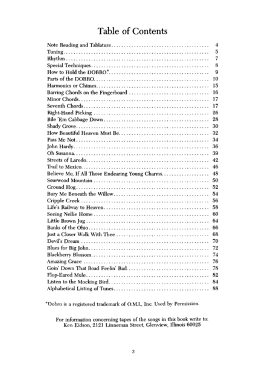 Learn to Play Bluegrass Dobro Guitar Acoustic Guitar scores gallery preview page 5