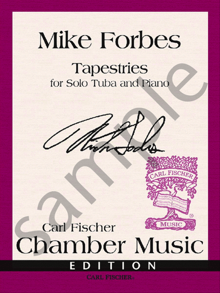 Tapestries Tapestries Tuba scores gallery preview page 1