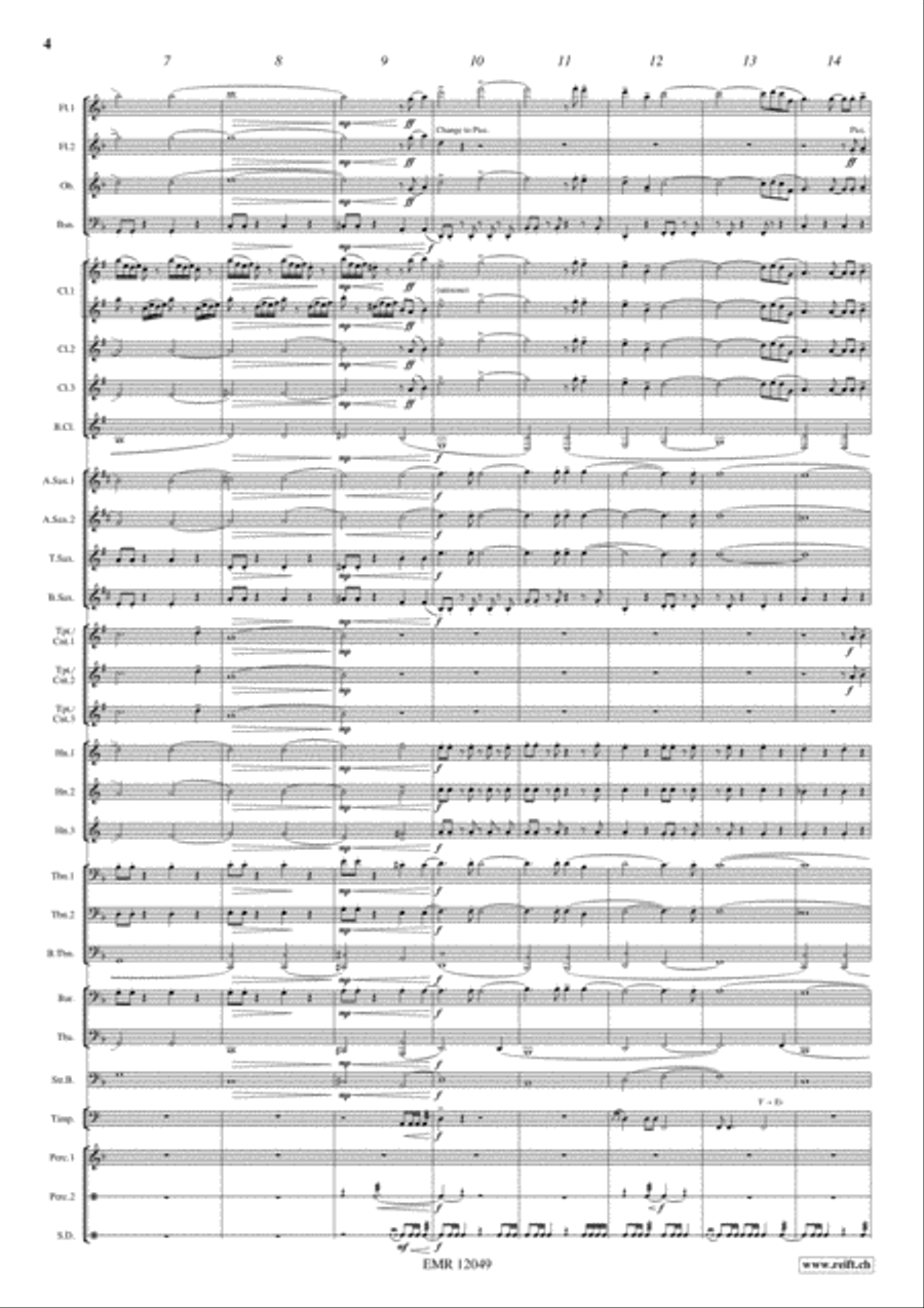 Rambo Concert Band scores gallery preview page 5