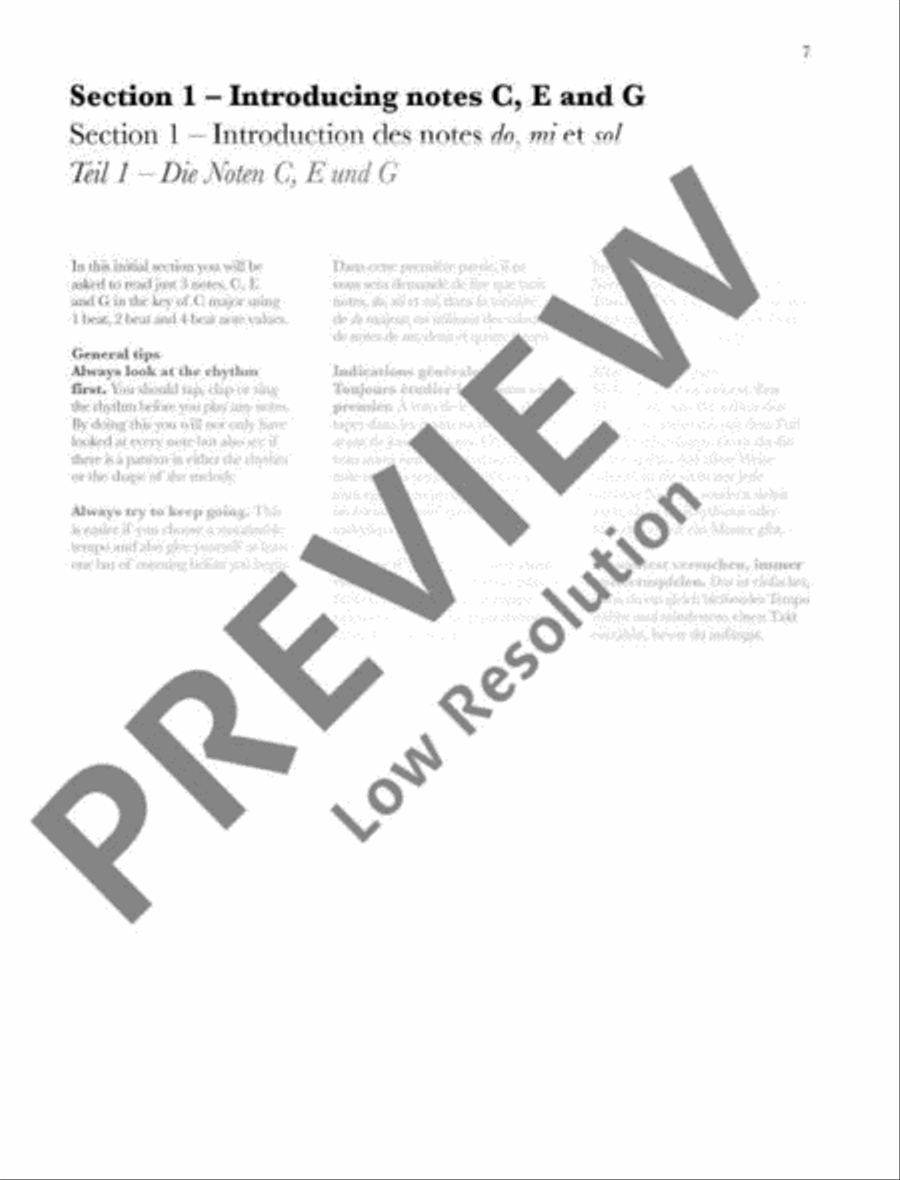 Trumpet Sight-Reading Trumpet Solo scores gallery preview page 8