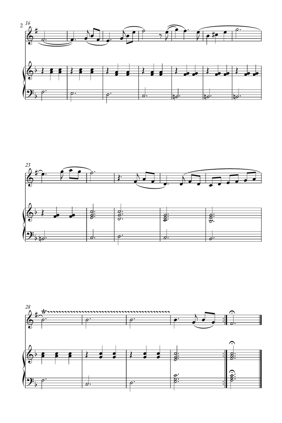 Married Life B-Flat Trumpet scores gallery preview page 2