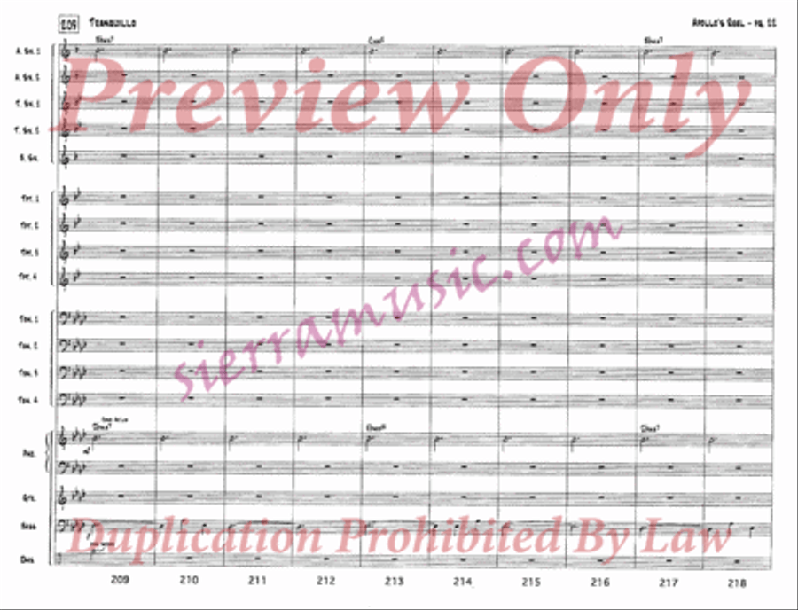 Apollo's Reel Apollo's Reel Jazz Ensemble scores gallery preview page 23