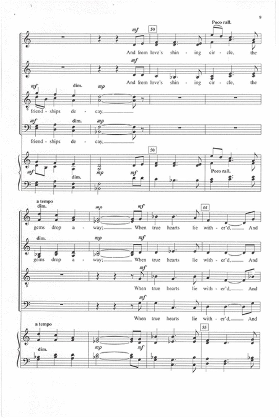 The Last Rose of Summer The Last Rose of Summer Divisi scores gallery preview page 8