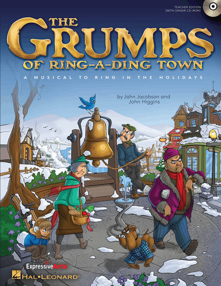 The Grumps of Ring-A-Ding Town Choir scores gallery preview page 1