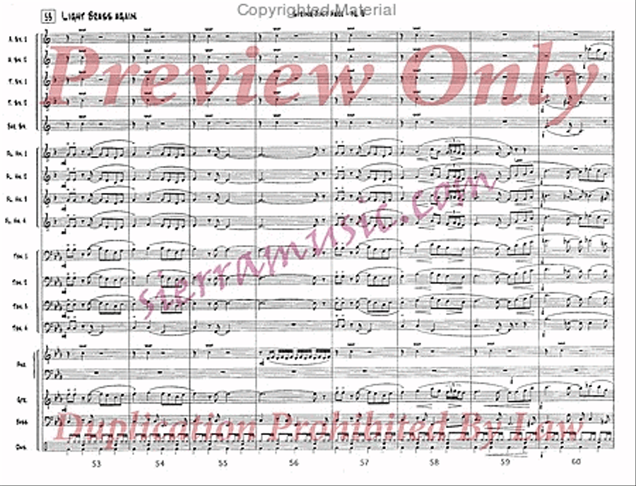 I Can't Stop Loving You Jazz Ensemble scores gallery preview page 9