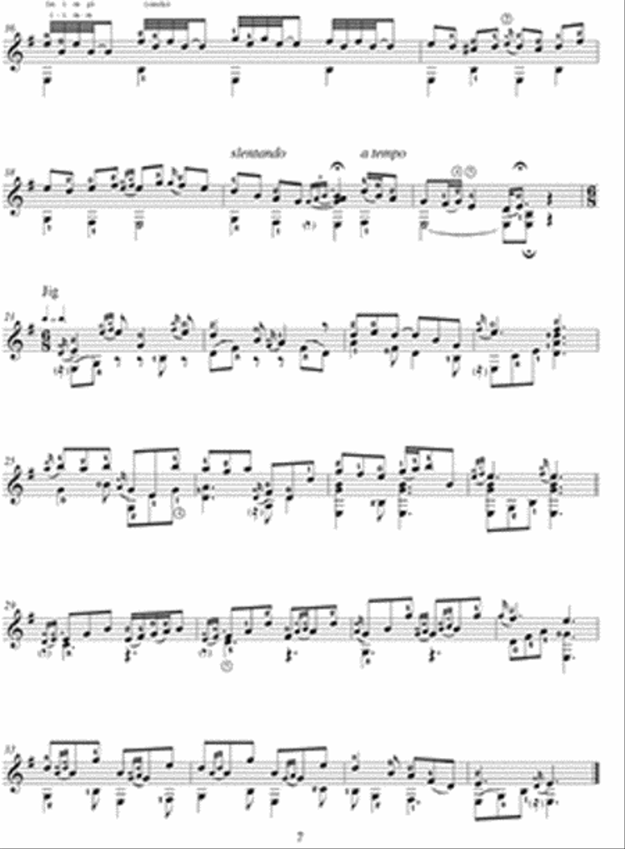 O'Carolan Favorites for Classical Guitar Lute scores gallery preview page 2