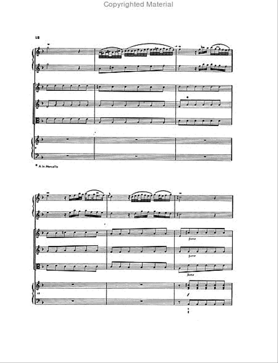 Concerto in D minor Concerto in D minor Orchestra scores gallery preview page 3